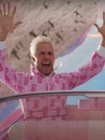Barbie 2023 Ryan Gosling Pink Tracksuit