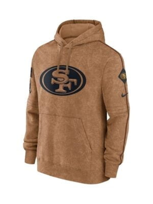 NFL San Francisco 49ers Salute To Service Club Pullover Hoodie