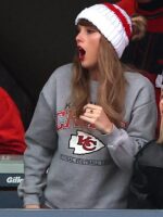 Taylor Swift Kansas City Chiefs Grey Sweatshirt