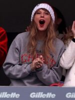 Taylor Swift Kansas City Chiefs Grey Sweatshirt