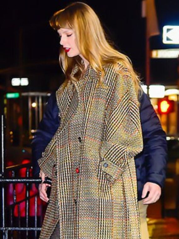 Taylor Swift NYC Tweed Coat