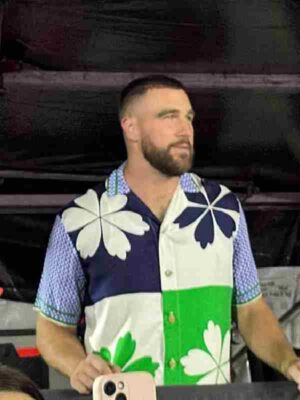 Travis Kelce Argentina Eras Tour Floral Shirt
