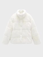 Womens Fur Puffer Jacket
