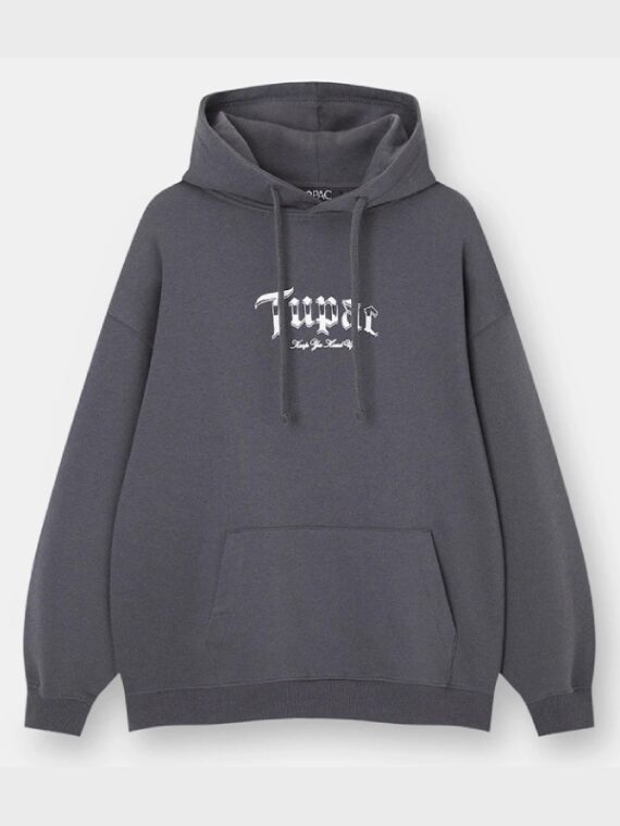 Tupac Grey Hoodie