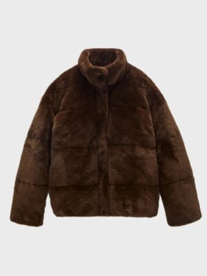 Womens Fur Puffer Jacket