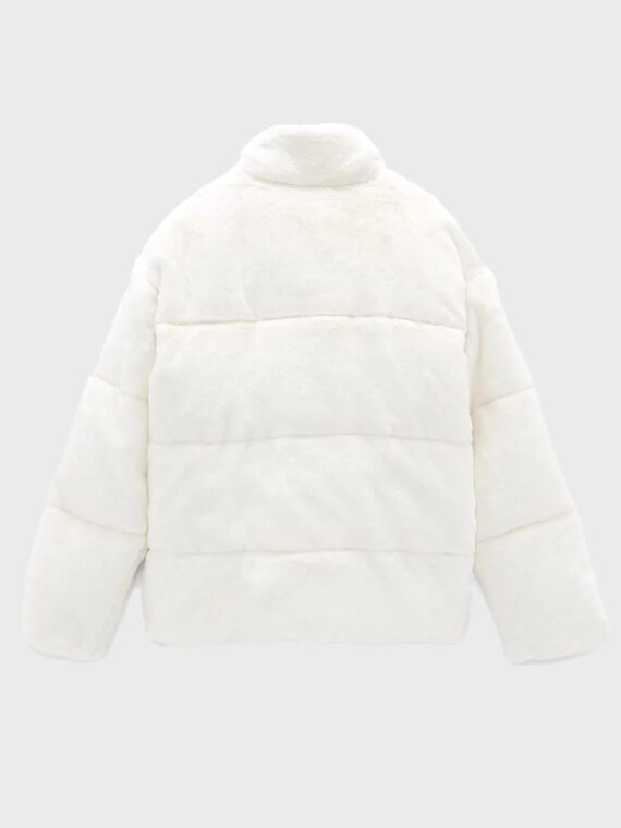 Womens Fur Puffer Jacket