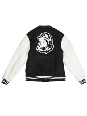 04 BBC Black and White Varsity Jacket
