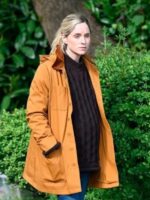 After The Flood 2024 Sophie Rundle Brown Jacket