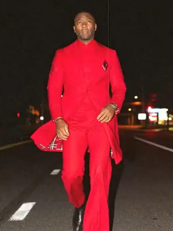 Ryan Clark Red Jacket