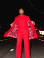 Ryan Clark Red Jacket
