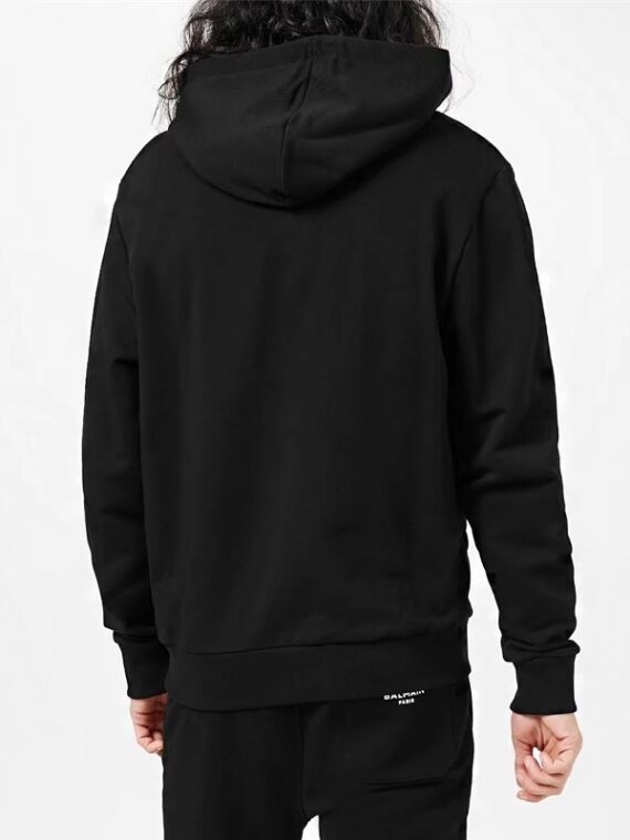 Balmain Paris Printed Hoodie