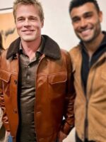 Brad Pitt Art Exhibit LA Jacket