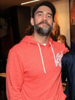 Bret Hart Hitman Orange Hoodie