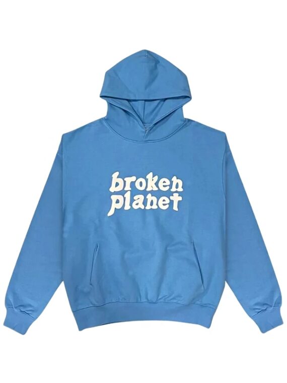 Broken Planet Blue Hoodie