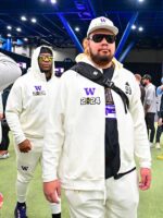 Washington Huskies 2024 White Zip-Up Hoodie