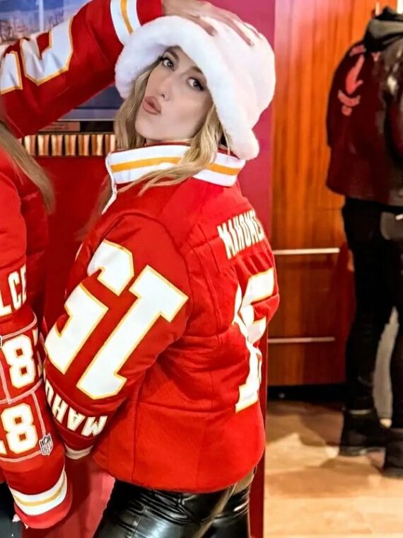 Brittany Mahomes Kristin Juszczyk Jacket