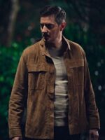 Fool Me Once Joe Burkett Brown Suede Jacket