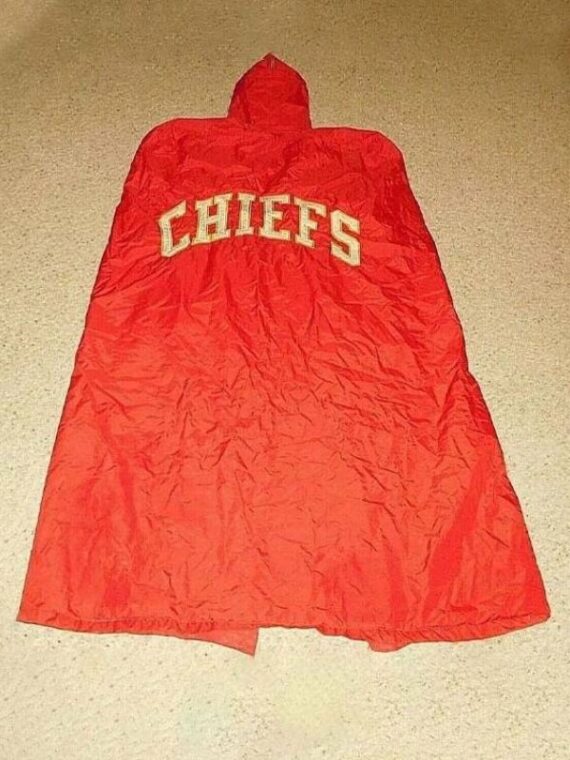 Kansas City Chiefs Sideline Cape Coat