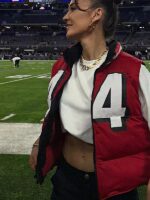 Kristin Juszczyk 49ers Puffer Vest