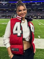Kristin Juszczyk 49ers Puffer Vest