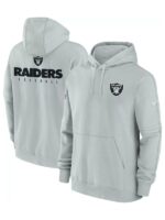 Las Vegas Raiders Sideline Grey Hoodie