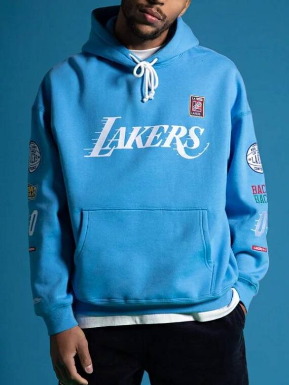Los Angeles Lakers Comet Blue Hoodie