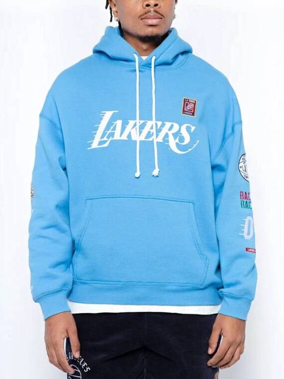 Los Angeles Lakers Comet Blue Hoodie