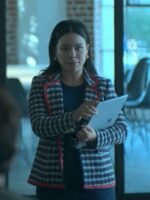 Good Trouble Cierra Ramirez Plaid Blazer