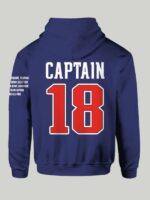 Matthew Slater Blue Hoodie