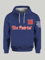 Matthew Slater Blue Hoodie