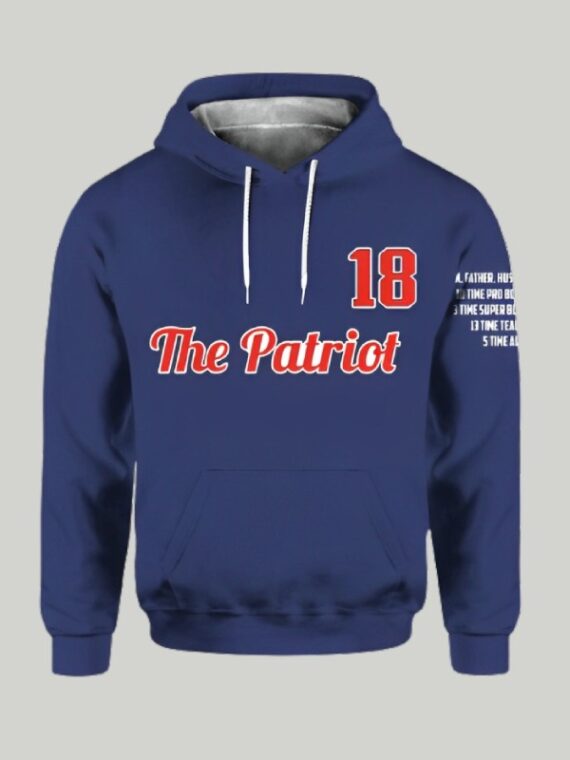 Matthew Slater Blue Hoodie