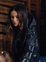 Fool Me Once 2024 Michelle Keegan Black Puffer Jacket