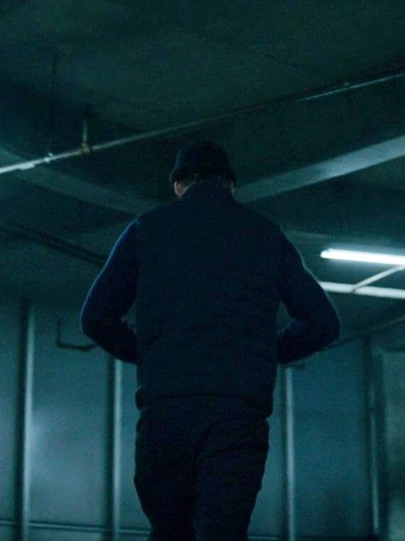 Michael Fassbender The Killer Black Puffer Vest