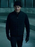 Michael Fassbender The Killer Black Puffer Vest