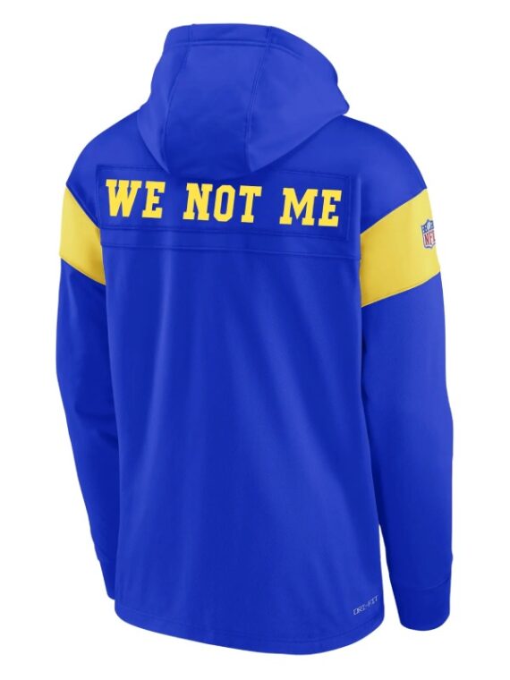 Los Angeles Rams Sideline Athletic Arch Hoodie
