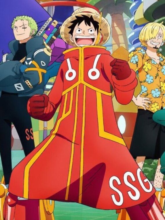 One Piece 2024 Monkey D. Luffy Red Hooded Coat