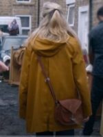 After The Flood 2024 Sophie Rundle Brown Jacket