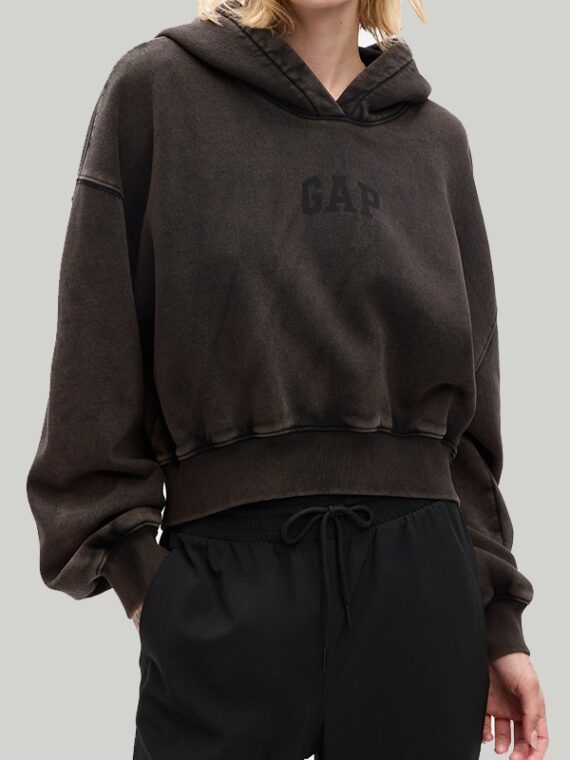 Project Gap Arch Logo Pink Hoodie