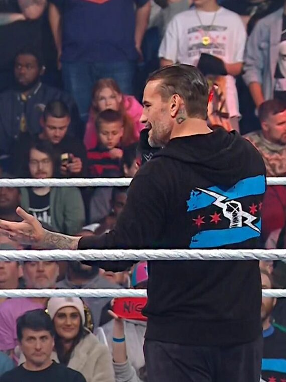 Return of CM Punk Black Zip-Up Hoodie