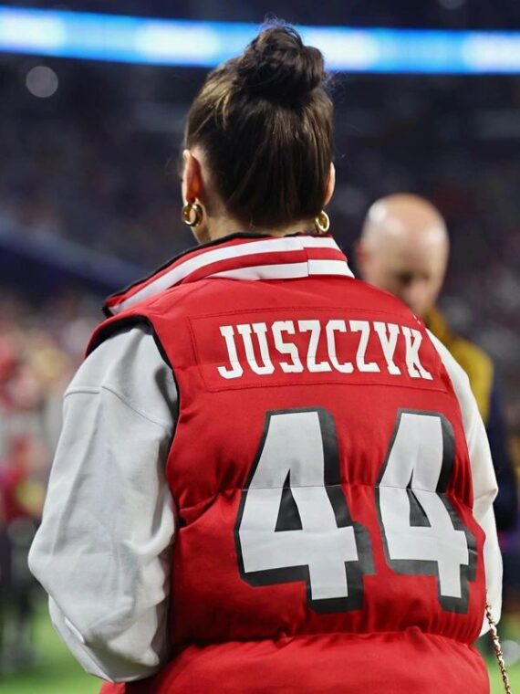 Kristin Juszczyk 49ers Puffer Vest