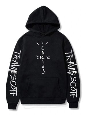 Travis Scott Cactus Jack Black Hoodie