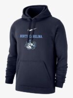 UNC Club Blue Fleece Hoodie