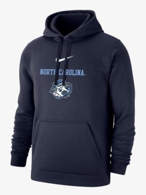 UNC Club Blue Fleece Hoodie