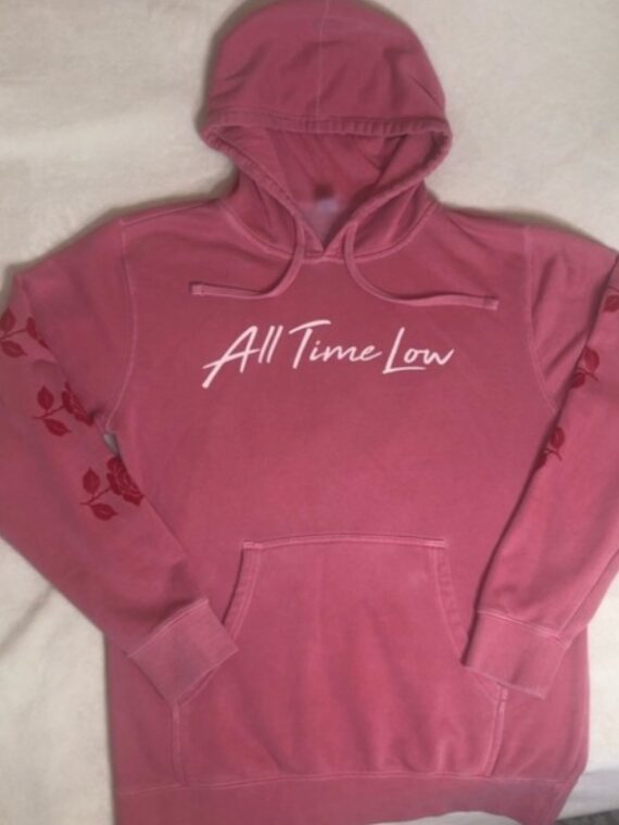 Valentines Day Edition All Time Low Pink Hoodie