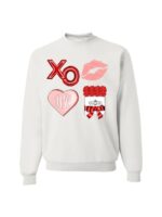 Valentine’s Day Monogrammed Crewneck Sweatshirt