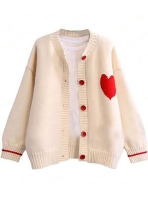 Valentines Day Women’s Heart Sweater