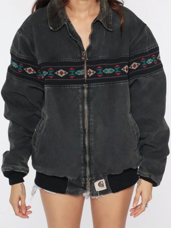 Vintage Carhartt Aztec Jacket