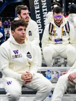 Washington Huskies 2024 White Zip-Up Hoodie