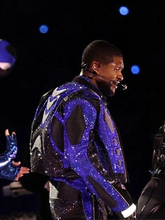 Super Bowl LVIII Usher Sequin Jacket
