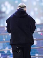 Oversized Lazza Black Hoodie